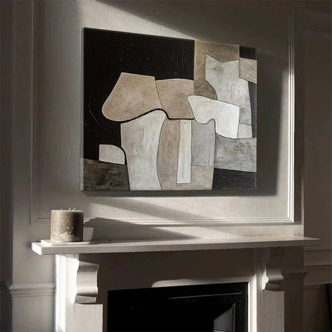 Ethereal Chaos in Monochrome #CDFB00917