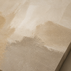 Close-up brushwork detail of AB001 Beige Abstract Canvas Painting