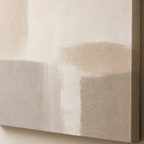 Close-up detail of LM001 Large Neutral Minimalist Wall Art