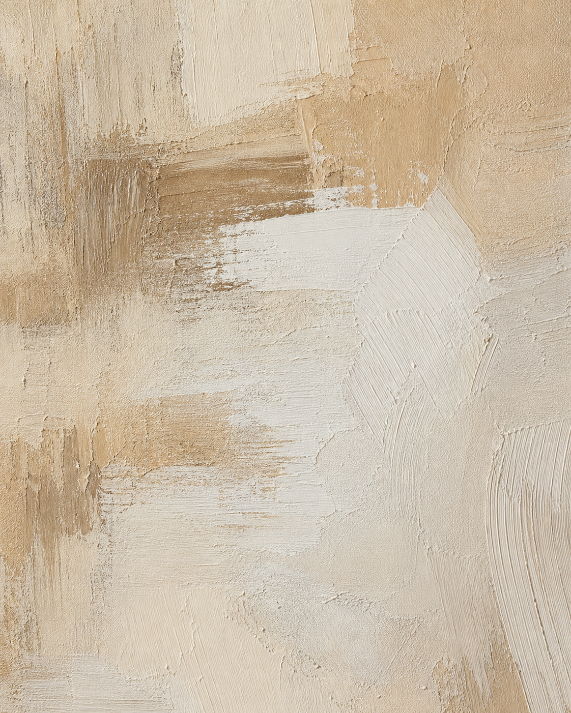 Oversized Beige Wall Art Above Sofa #LM003 texture detail