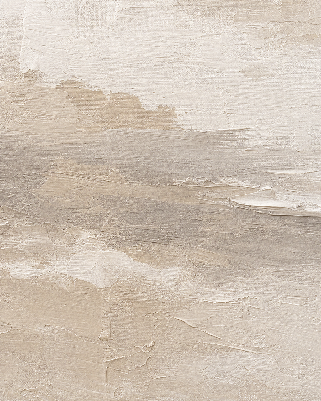 Large Horizontal Neutral Canvas Painting #LM004 texture detail