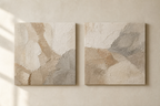 SP002 Wabi-Sabi Canvas Set of 2 front view