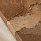 TX002 Brown Plaster Texture Painting close-up raised texture detail