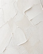 White Wabi-Sabi Textured Canvas Art #TX010 texture detail